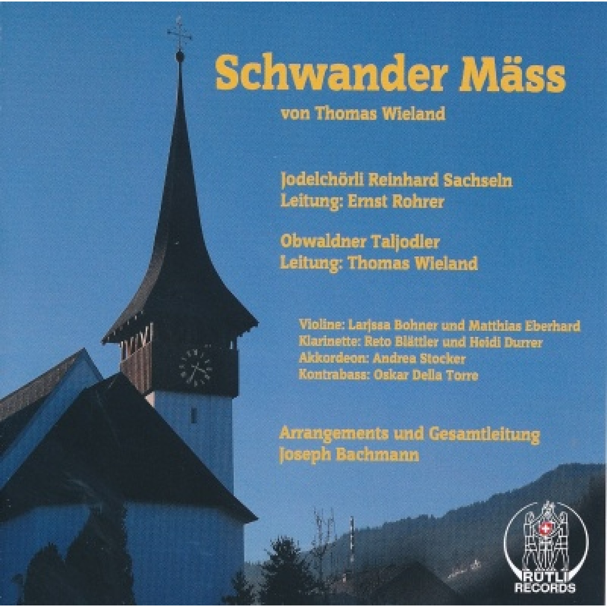 CD Schwander Mäss von Thomas Wieland - diverse CD Schwander Mäss von Thomas Wieland - diverse