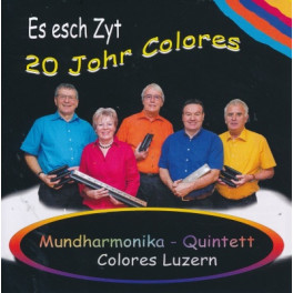 CD Es esch Zyt 20 Johr - Mundharmonika Quintett Colores