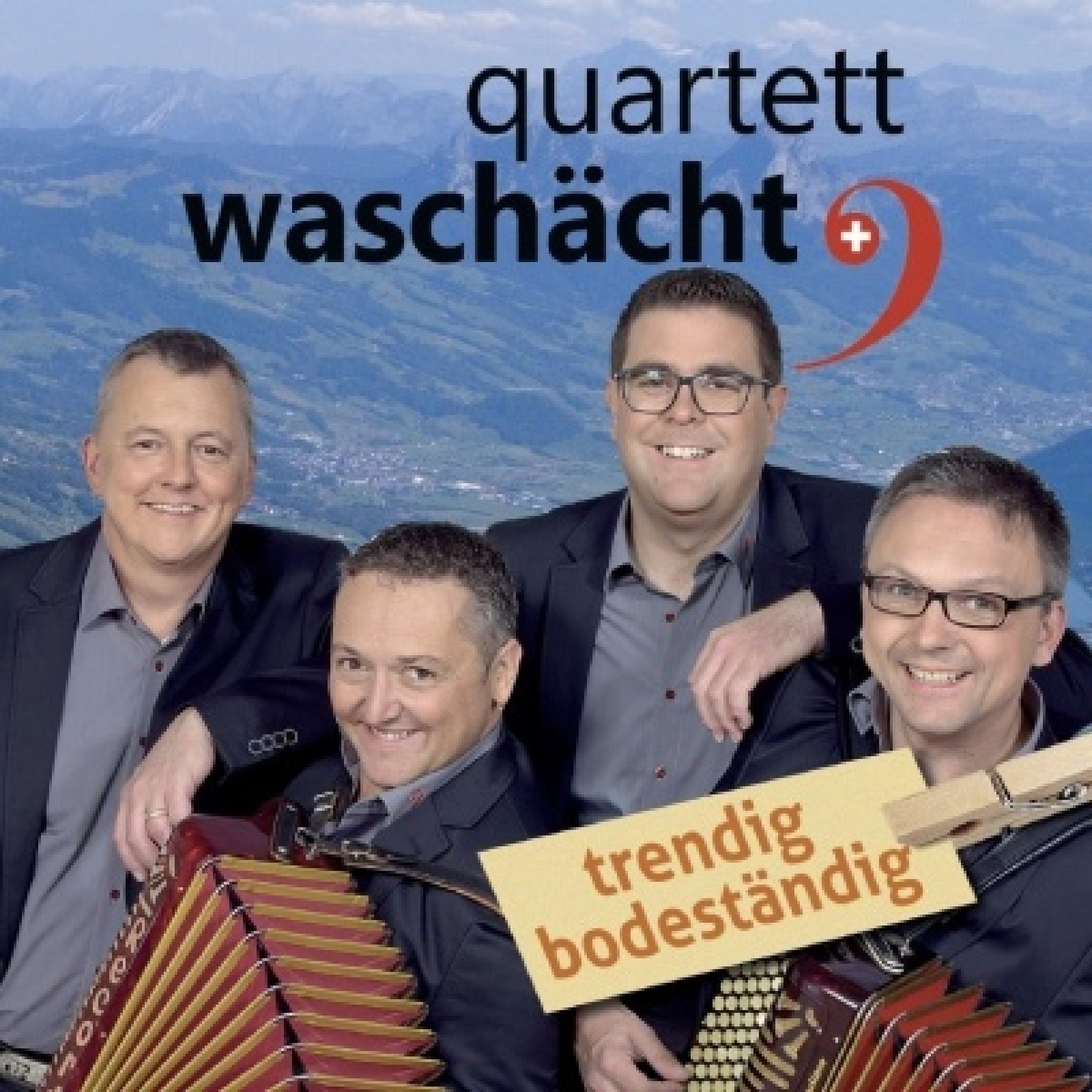 CD trendig bodeständig - Quartett Waschächt CD trendig bodeständig - Quartett Waschächt