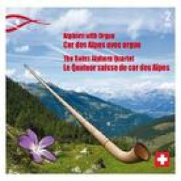 CD Alphorn with Organ - Swiss Alphorn Quartett - Doppel-CD