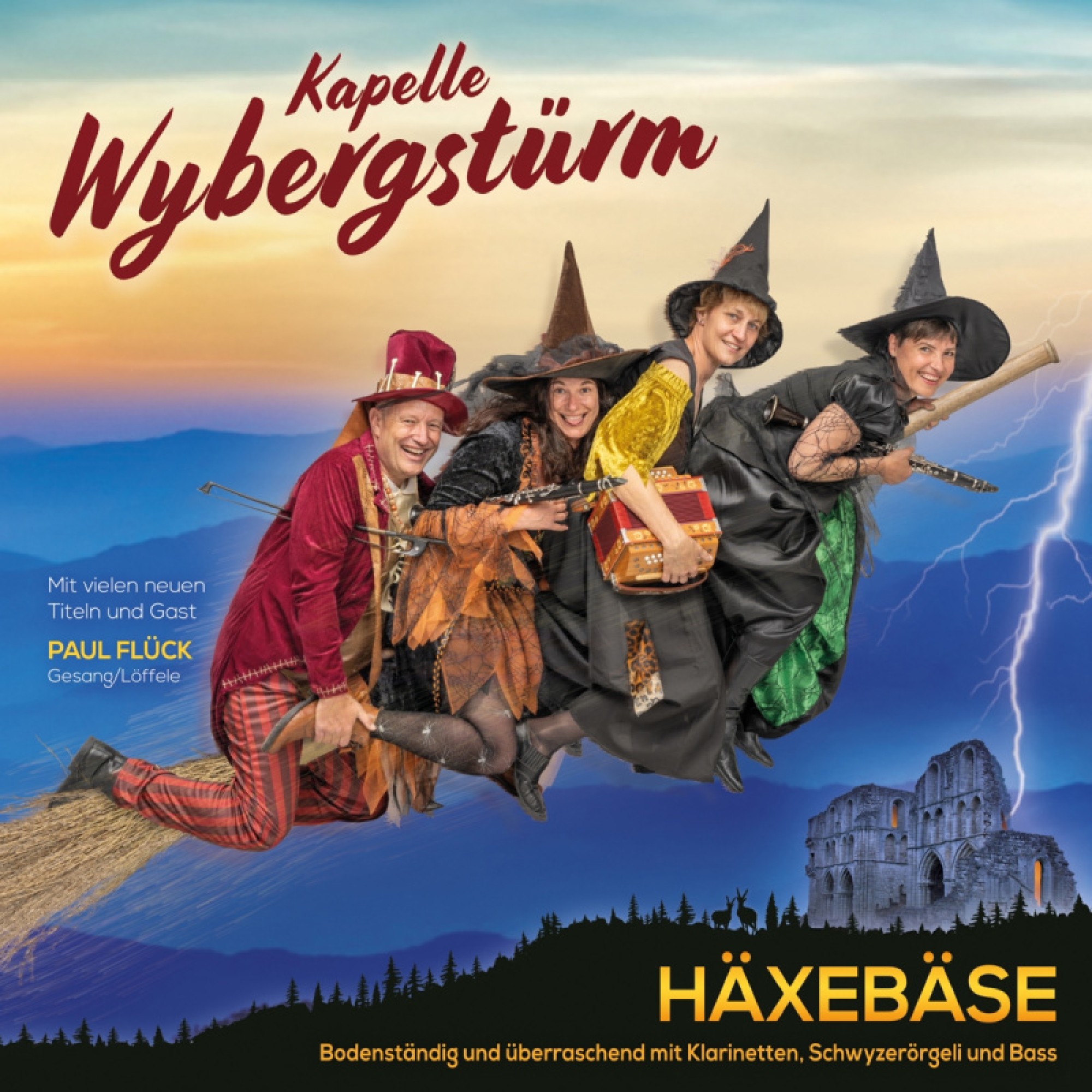CD Häxebäse - Kapelle Wybergstürm CD Häxebäse - Kapelle Wybergstürm