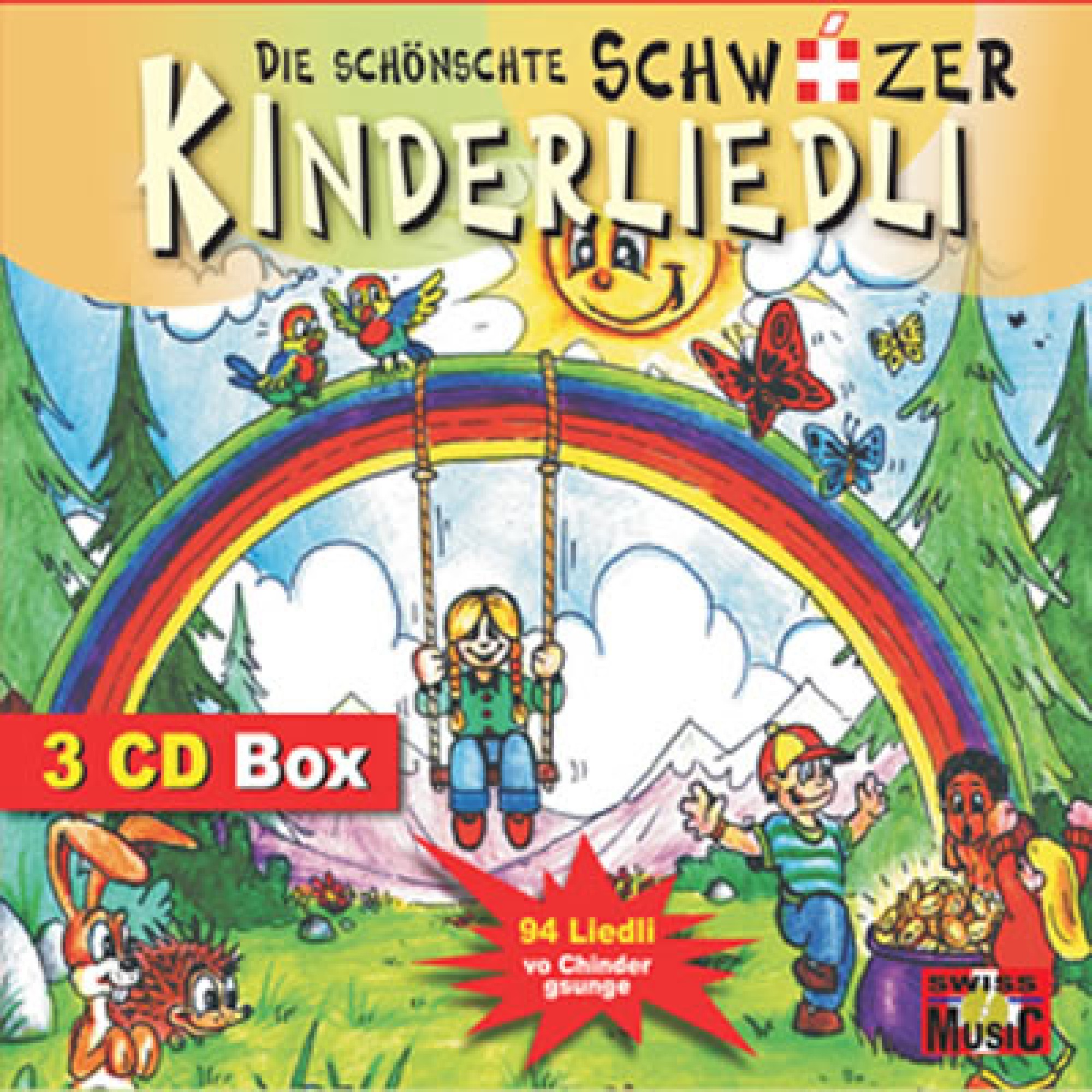 CD die schönschte Schwiizer Kinderliedli - 3CD-Box - Diverse CD die schönschte Schwiizer Kinderliedli - 3CD-Box - Diverse