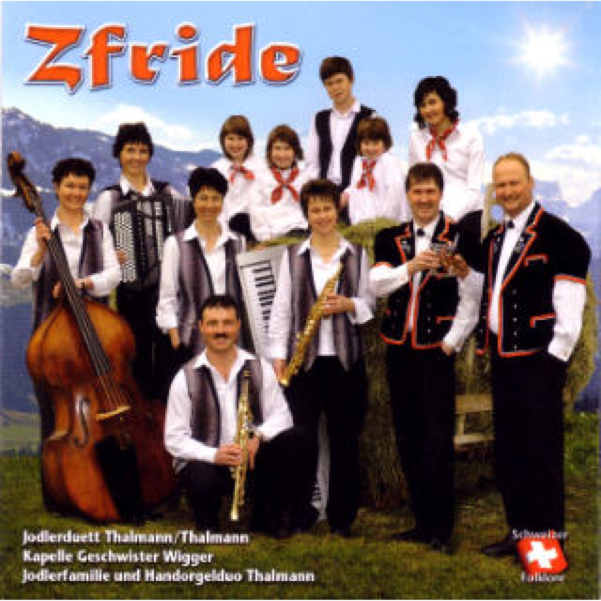 CD Zfride - Jodelduett Thalmann-Thalmann CD Zfride - Jodelduett Thalmann-Thalmann