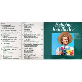 Occ. LP Vinyl: Beliebte Jodellieder - diverse 1982