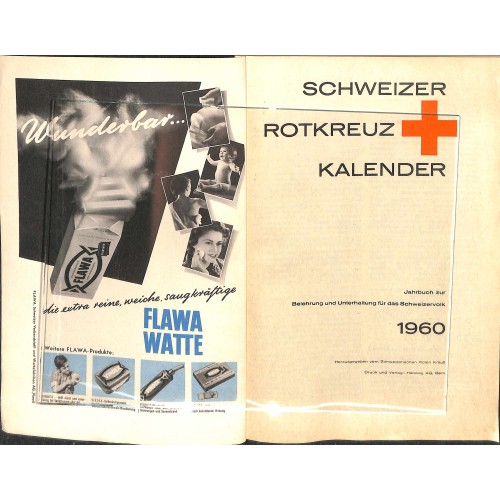 Buch Schweizer Rotkreuz Kalender 1960