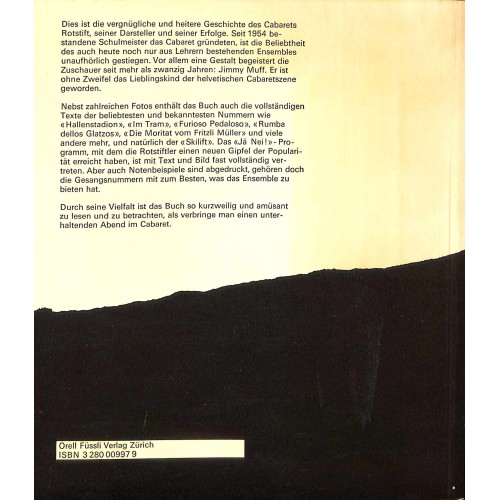 Buch Cabaret Rotstift - Story Texte Anekdoten