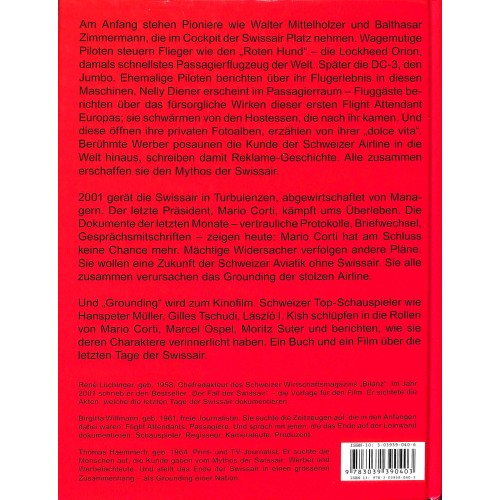 Buch: Swissair - Mythos & Grounding - René Lüchinger