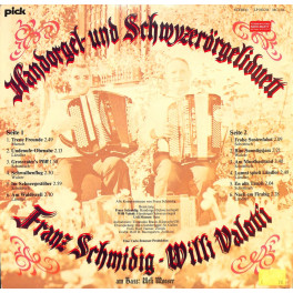 CD Franz Schmidig-Willi Valotti mit Ueli Mooser am Bass - 1980