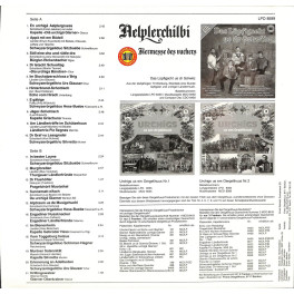 CD Aelplerchilbi Rermesse des vaches - diverse - 1985