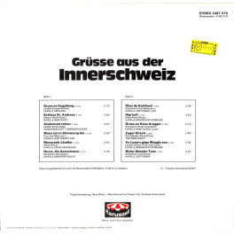CD Grüsse aus der Innerschweiz - diverse  - 1978