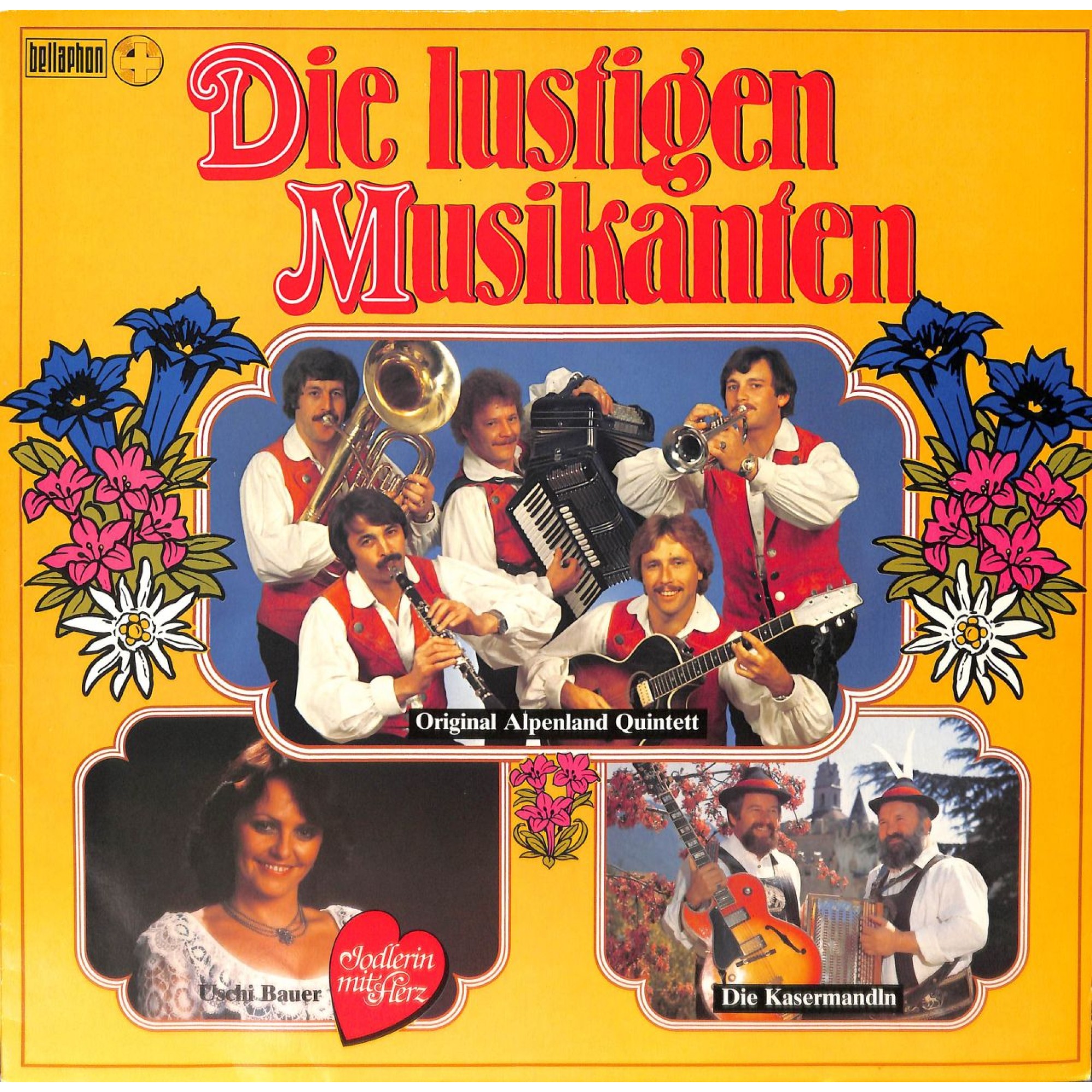 CD Die lustigen Musikanten - Original Alpenlandquintett u.a. - 1981 CD Die lustigen Musikanten - Original Alpenlandquintett u.a. - 1981