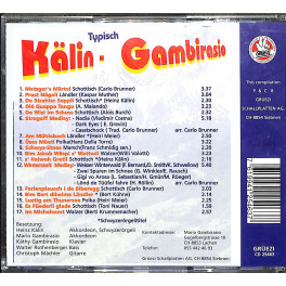 CD Typisch Kälin-Gambirasio
