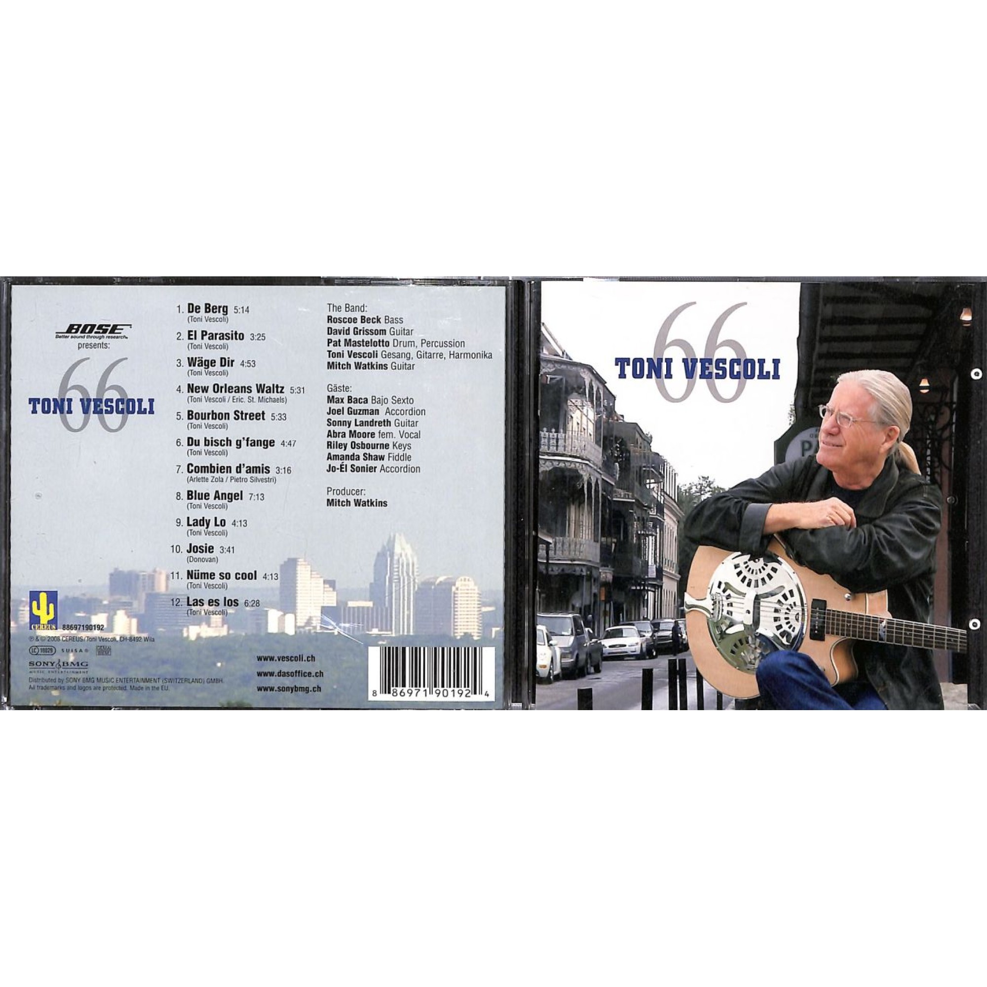 CD 66 - Toni Vescoli CD 66 - Toni Vescoli