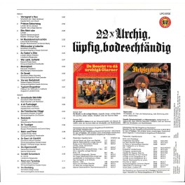 CD 22x Urchig, lüpfig, bodeschändig - diverse - 1986