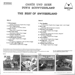 CD Chrüz und quer dur's Schwyzerland - The Best of Switzerland