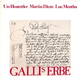 CD Urs Hostettler - Martin Diem  - Luc Mentha - Gallis Erbe