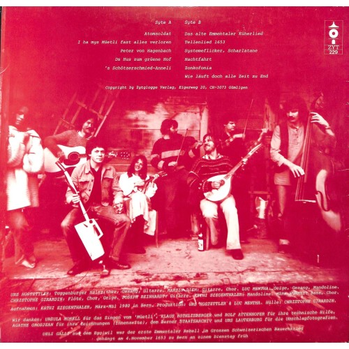 CD Urs Hostettler - Martin Diem  - Luc Mentha - Gallis Erbe
