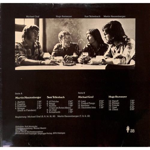 CD Berner Chansonniers - Michael Graf u.a.