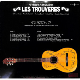 CD Die Berner Chansonniers - Les Trouveres
