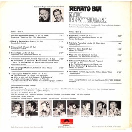 CD-Kopie von Vinyl: Renato Bui - Made in Switzerland