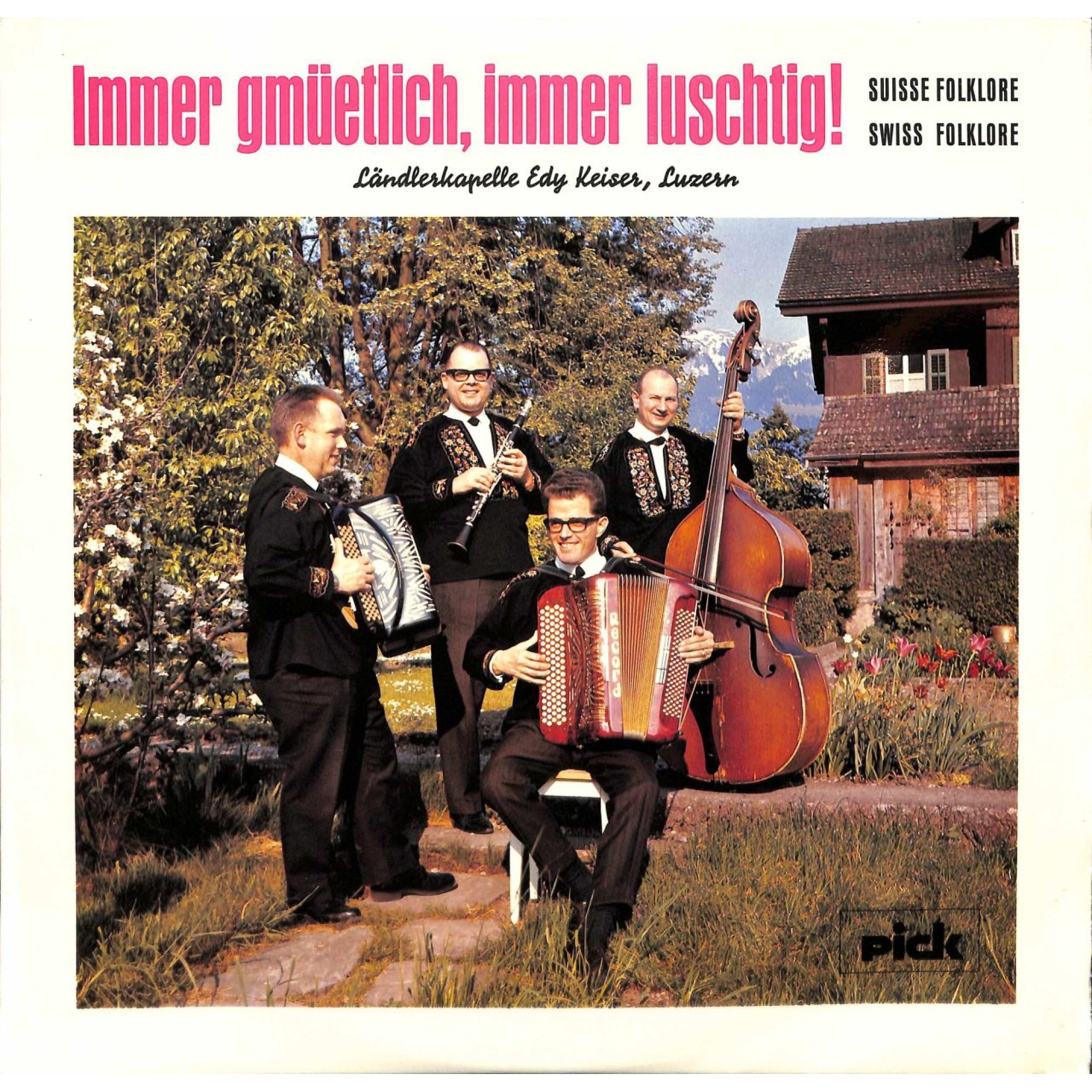 CD-Kopie von Vinyl: LK Edy Keiser Luzern - Immer gmüetlich, immer luschtig CD-Kopie von Vinyl: LK Edy Keiser Luzern - Immer gmüetlich, immer luschtig