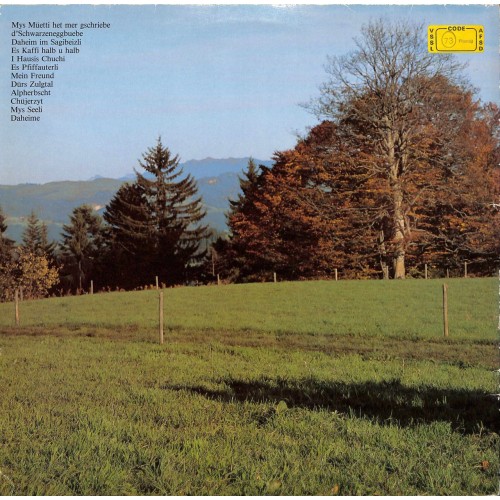 CD-Kopie von Vinyl: Jodlerfründe vo Stauffenalp, Trio Oesch Schwarzenegg  - 1982