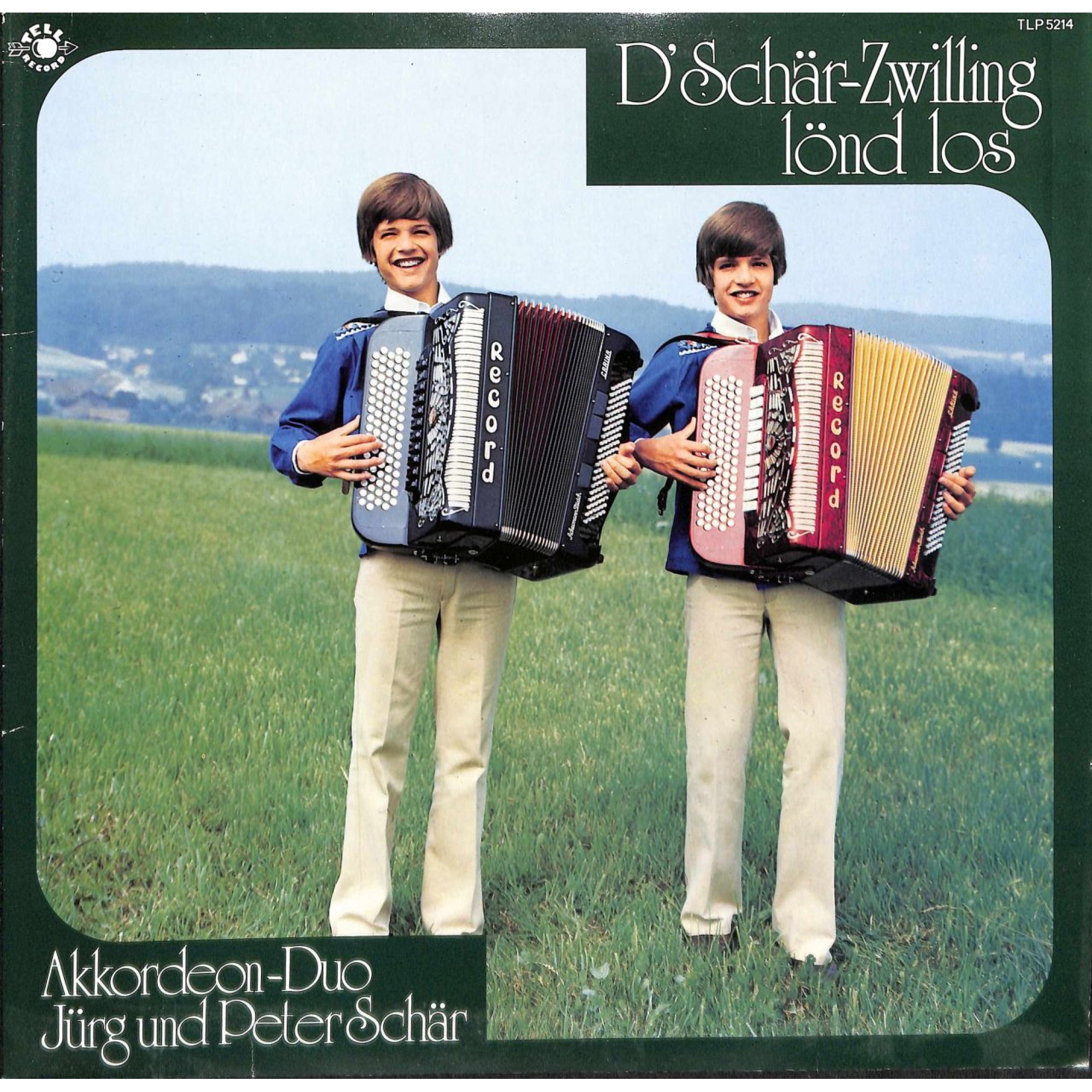 CD Akk-Duo Jürg und Peter Schär - D'Schär-Zwilling lönd los CD Akk-Duo Jürg und Peter Schär - D'Schär-Zwilling lönd los