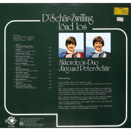 CD Akk-Duo Jürg und Peter Schär - D'Schär-Zwilling lönd los