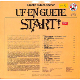 CD Kapelle Bühler-Fischer - Uf en guete Start!