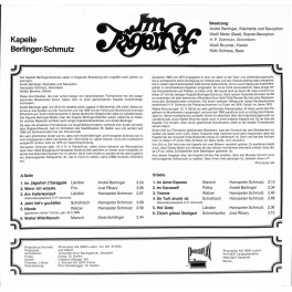 CD Kapelle Berlinger-Schmutz - Im Jägerhof z'Sanggale
