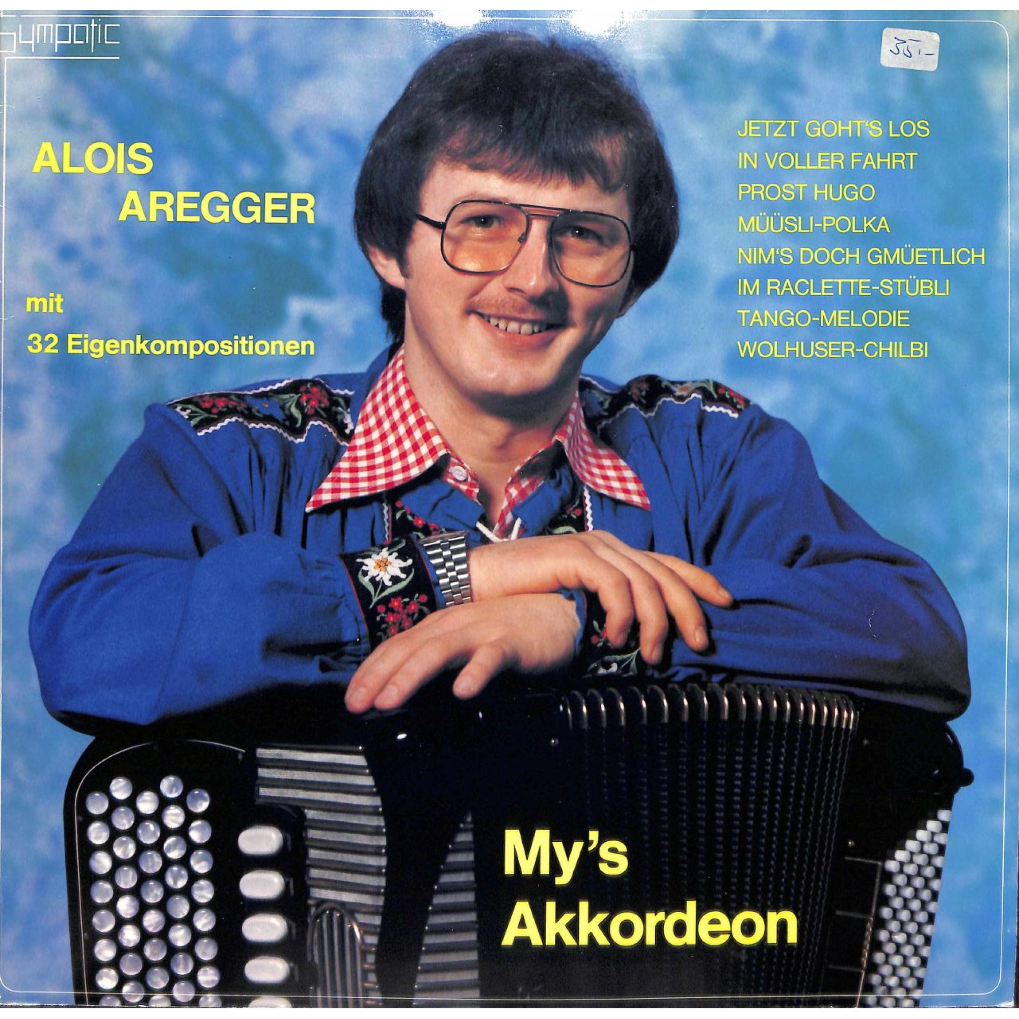 CD Alois Aregger - My's Akkordeon - 2LPs CD Alois Aregger - My's Akkordeon - 2LPs