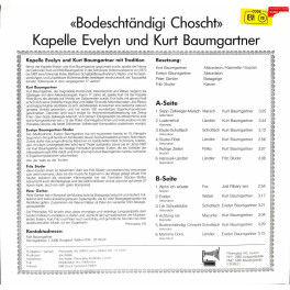 CD Kapelle Evelyn und Kurt Baumgartner - Bodeschändigi Choscht