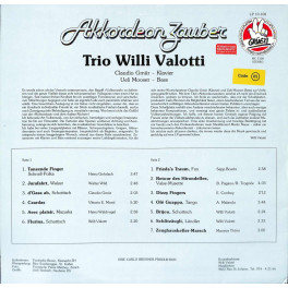 CD Trio Willi Valotti - Akkordeon Zauber