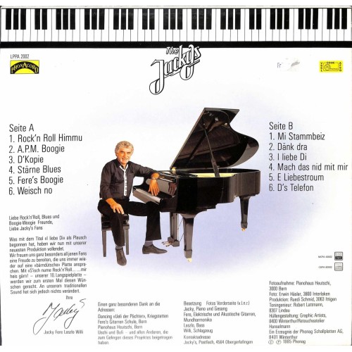CD The Jacky's - S'isch nume Rock'n'Roll... mir heis gärn! - 1985