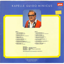 CD Kapelle Guido Minicus - Volksmusik mit Sound - 1977