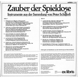 Occ.-LP Zauber der Spieldose - Peter Schifferle