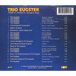 CD-Kopie: Trio Eugster - Sitzed Si hocked Si nämed Si Platz