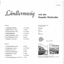 CD Ländlermusig mit der Kapelle Wyländler