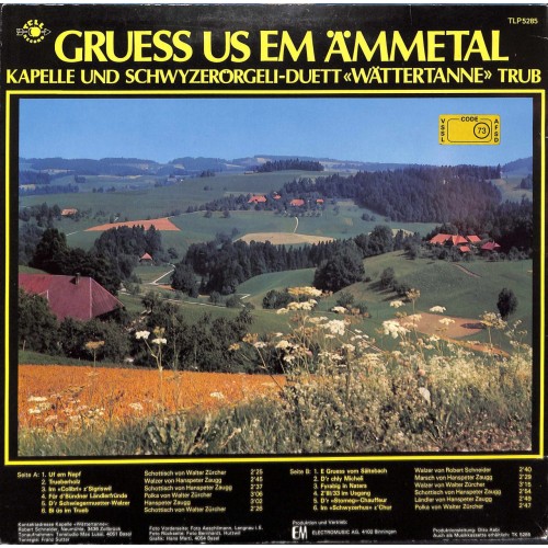 CD Kapelle und SD Wättertanne Trub - Gruess us em Ämmetal