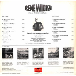CD Rene Wicky mit syne Innerschwyzerbuebe
