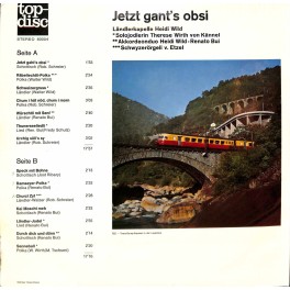 CD LK Heidi Wild, Therese Wirth von Kännel, Heidi Wild-Renato Bui - Jetzt gaht's obsi