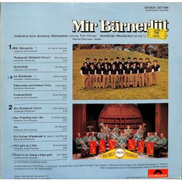 CD Jodlerklub Echo Grauholz Mattstetten, Aareländer Musikanten - Mir Bärnerlüt