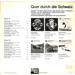 CD Quer durch die Schweiz - diverse - 1973