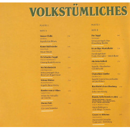 CD Volkstümliches Wunschkonzert - 2LP - 1985