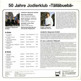 CD 50 Jahre Jodlerklub Tälläbuebä