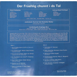 CD Der Früehlig chunnt i ds Tal - JD Kummer Ueli-Hostettler Walter, LK Zytglogge Bern
