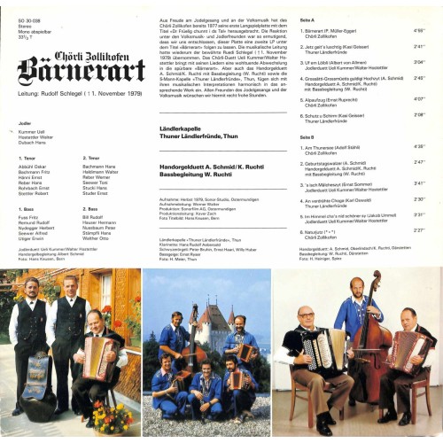 CD Chörli Zollikofen - Bärnerart