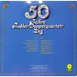 CD 50 Jahre Jodler-Doppelquartett Zug - 1978