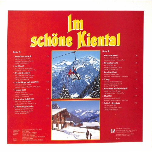 CD  Jodlerklub Flüehblüemli Kiental u.a. - Im schöne Kiental - 1983