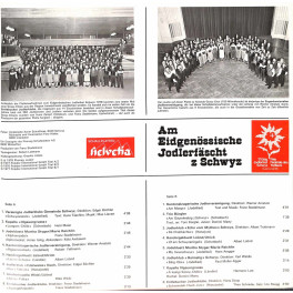 CD Am eidg. Jodlerfäscht z Schwyz - 1978